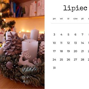 Personalizowany kalendarz z notatkami